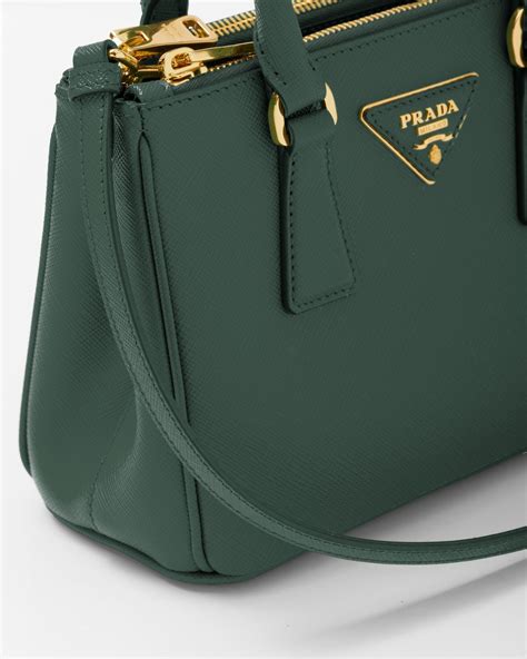 emerald green prada bag|Emerald Green Prada Galleria Saffiano Leather Mini.